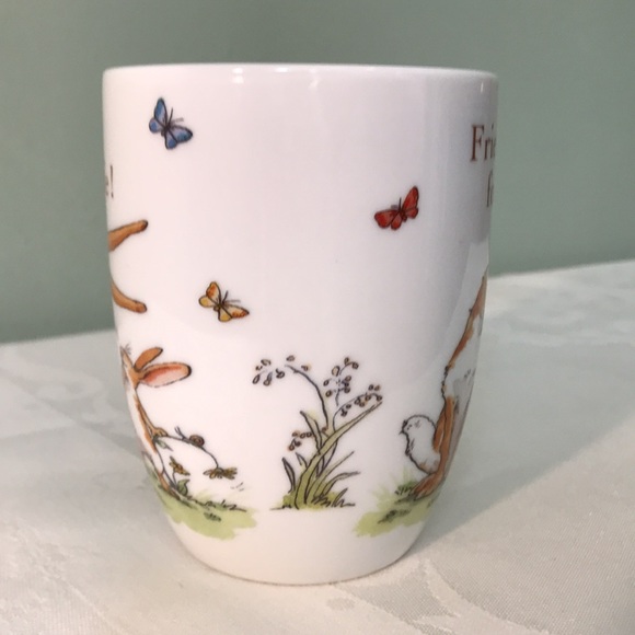 Friends for Life Bunny Butterfly Mug. - Picture 3 of 6